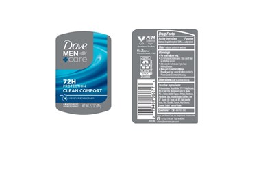 Artwork (Dove Men + Care Clean Comfort 72h Antiperspirant)